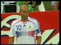 Zidane against Brazil