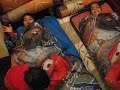 Muhammad & Khaled in new sleeping bags