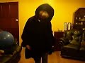 Eva As Fat Orange Woman Dancing by razzberryX