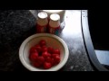 Strawberry smoothie or milkshake (July 2010)