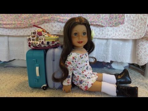 how to pack your ag doll for a trip