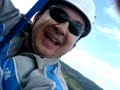 Silvio na Tirolesa Pedra Bela - A maior do Mundo