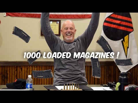 WHY YOU NEED 1000 LOADED MAGAZINES…