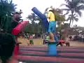 Dis is also one of the fyts i had uh...but dis tym round i won