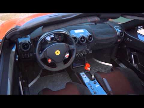 Ferrari F430 Scud 16M Custom Stereo Install by Auto Art.  www.TheAutoArt.com