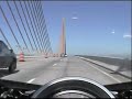 Round Trip Motorcycle Ride over the Sunshine Skyway Bridge