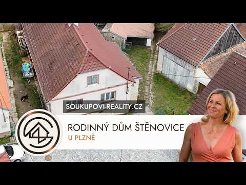 Video Prodej rodinného domu 4+1 ve Štěnovicích u Plzně