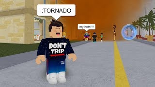 Admin Tornado At A Desert Hotel In Roblox Ruined Everything