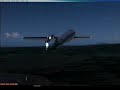 FSX Dash 8 300 Widerøe Bardufoss - Tromsø (speed of sound)