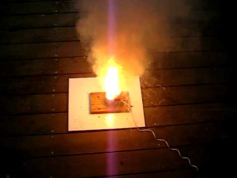 KClO3 hexamine epoxy rocket motor