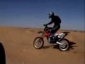 motorcycle desert crash