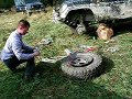 Reifen aufblasen mit Bremsenreiniger