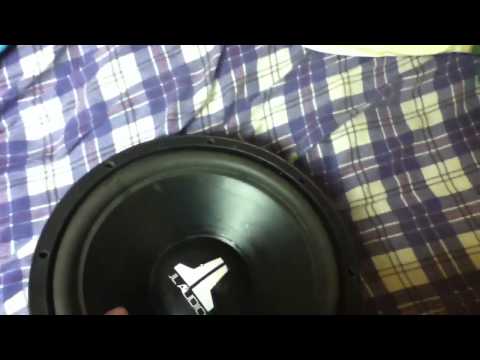 how to repair blown subwoofer