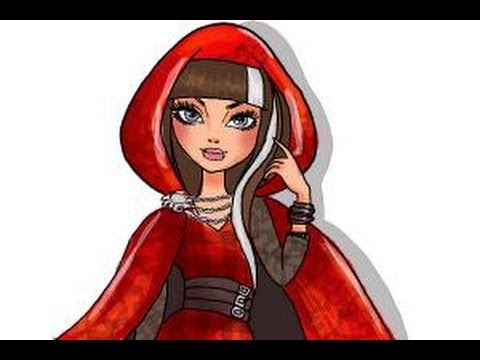 how to draw ever after high characters