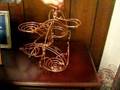Copper Rolling Ball Sculpture