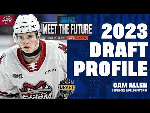 2023 NHL Draft Spotlight: Cam Allen (Guelph Storm)