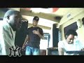 This is Lil Wayne and the Young Money family on the bus with Chuck D, laughing at him while he talks to the camera. Very funny.
