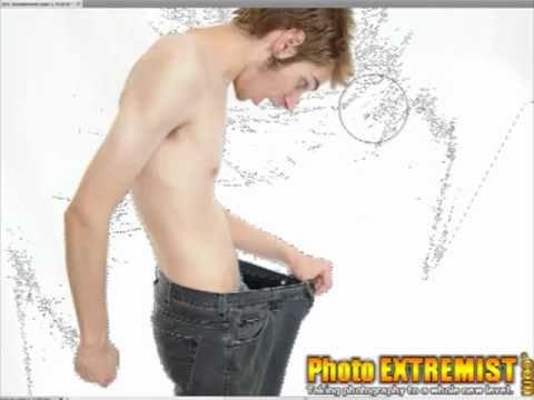 how to isolate photo on white background
