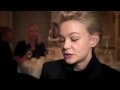 carey mulligan, star of the great gatsby, speaks to channel 4 news presenter krishnan guru murthy about why she wants to raise awareness over alzheimer's - a...