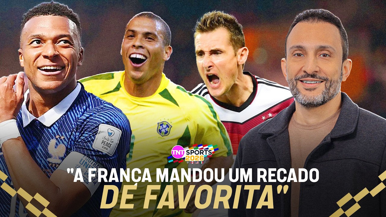 Mbappé "Caça" Ronaldo E Klose! "Impressionante Como Ele Se Transforma Em Copas" | França 3X1 Senegal