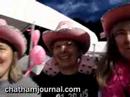 Bodacious Flamingos at the Pittsboro Relay for Life