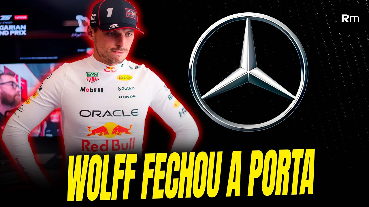 FIM DO SONHO DE MAX NA MERCEDES! WOLFF FECHA A PORTA EM SITUAÇÃO COMPLICADA #f1