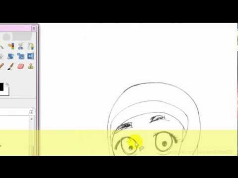 how to isolate line art with gimp