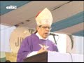 Mons. Cuquejo oficia última misa de la víspera de Caacupé Mons. Cuquejo oficia última misa de la víspera de Caacupé