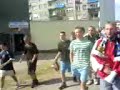 Czarni Czarne - przemarsz kibiców part1 Czarni Czarne - przemarsz kibiców part1