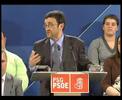 Mitin dos socialistas de Teo para as municipais 2007 no Pazo de Adrán, con intervencións de Jano Leis e Emilio Pérez Touriño.