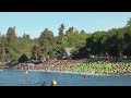 Coeur d'Alene Ironman 2011 swim start