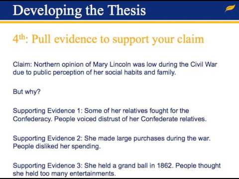 Writing a thesis statement template image