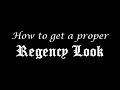 How to Get a Proper Regency Look from a Thrift Store I