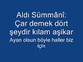 Aşık Nüsret Sümmanioğlu seslendiriyor...Aşık SÜMMANİ ile ilgili öğrenmek istediğiniz tüm detaylar için...www.asiksummani.tr.gg adresini ziyaret edin
