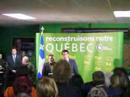 Visite d'André Boisclair au local de Dave Turcotte