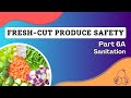 Safer Processing of Fresh-cut Produce Part 6 Sanitation