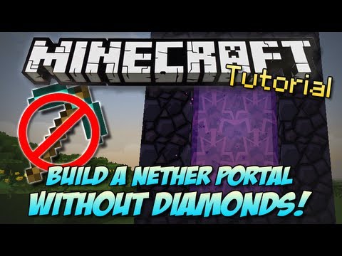 how to make a nether portal i minecraft