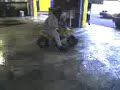 beefcake in doily suit on mini bike beefcake in doily suit on mini bike