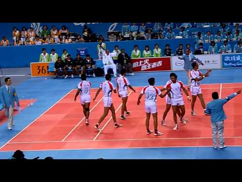 Guangzhou asian game kabaddi men match - INDIA vs IRAN (final) /only 28min