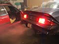 79 Camaro damaged carburator very fat run