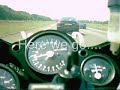 VFR400R top speed run