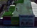 Ski Jumping into a Swimming Pool at Hakuba Goryu, Japan