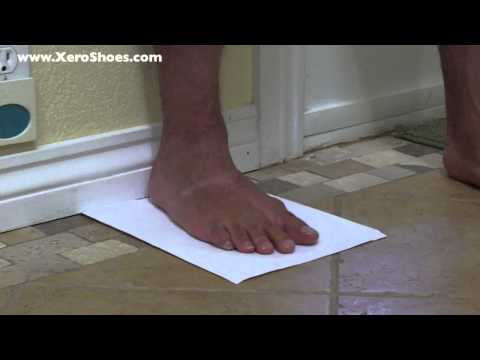 how to measure feet