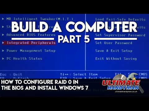 RAID 0 - http://www.ultimatehandyman.co.uk/forum1/ brings you how to configure the bios for a raid 0 configuration with a gigabyte motherboard, it also shows how to i...