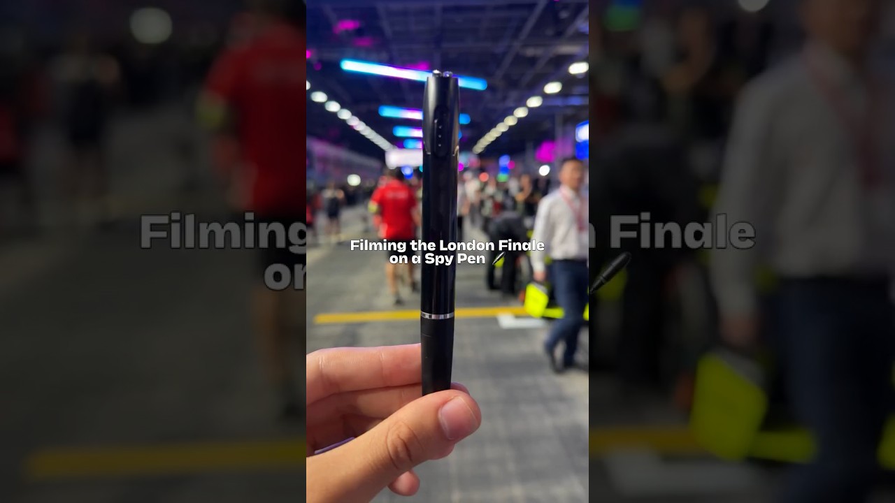 Filming London Finale on a Spy Pen 🖊️