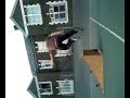 james howitt on home made ramp, bailing.