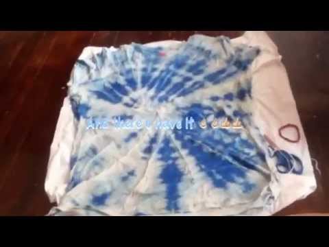 how to make a tye dye shirt