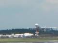 An Air France plane takes off