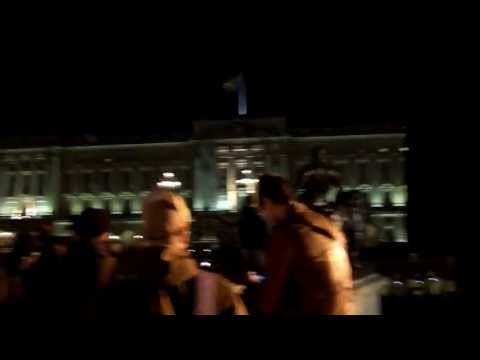 Buckingham Palace attacked by more fireworks #MillionMaskMarch