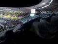 Bandeirão do Brasil nos cobrindo no Maracanã / Pan-Americano